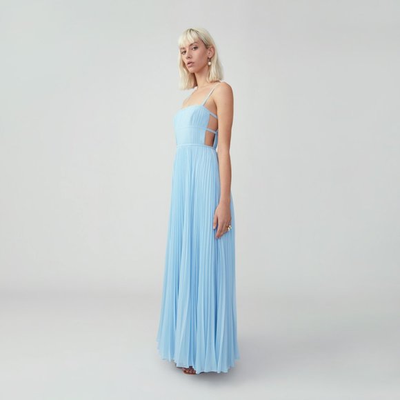 Fame and Partners Pleated Side Cutout Dress - prom/eventSize 10- NEVER WORN - Picture 10 of 10